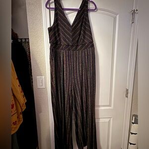 Striped Multicolor Torrid Jumpsuit